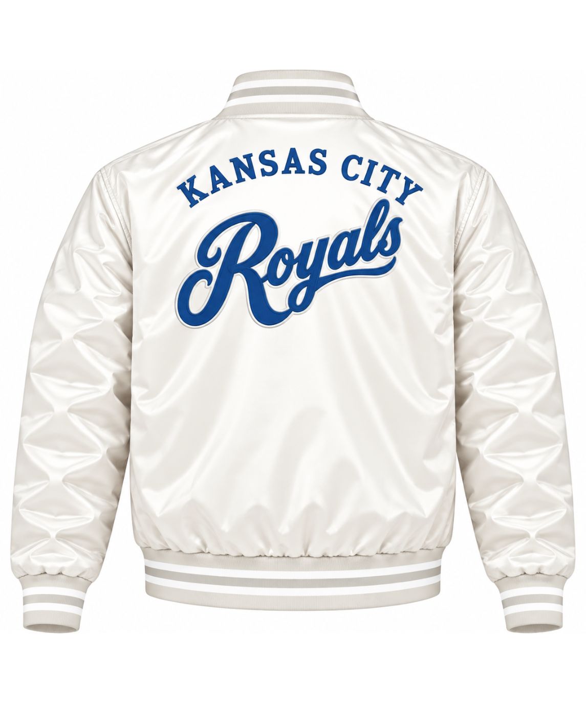 Kansas City Royals Game Day Heavyweight Satin Jacket Secondary image