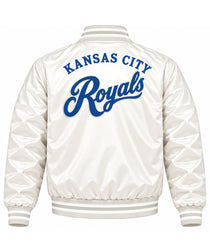 Kansas City Royals Game Day Heavyweight Satin Jacket