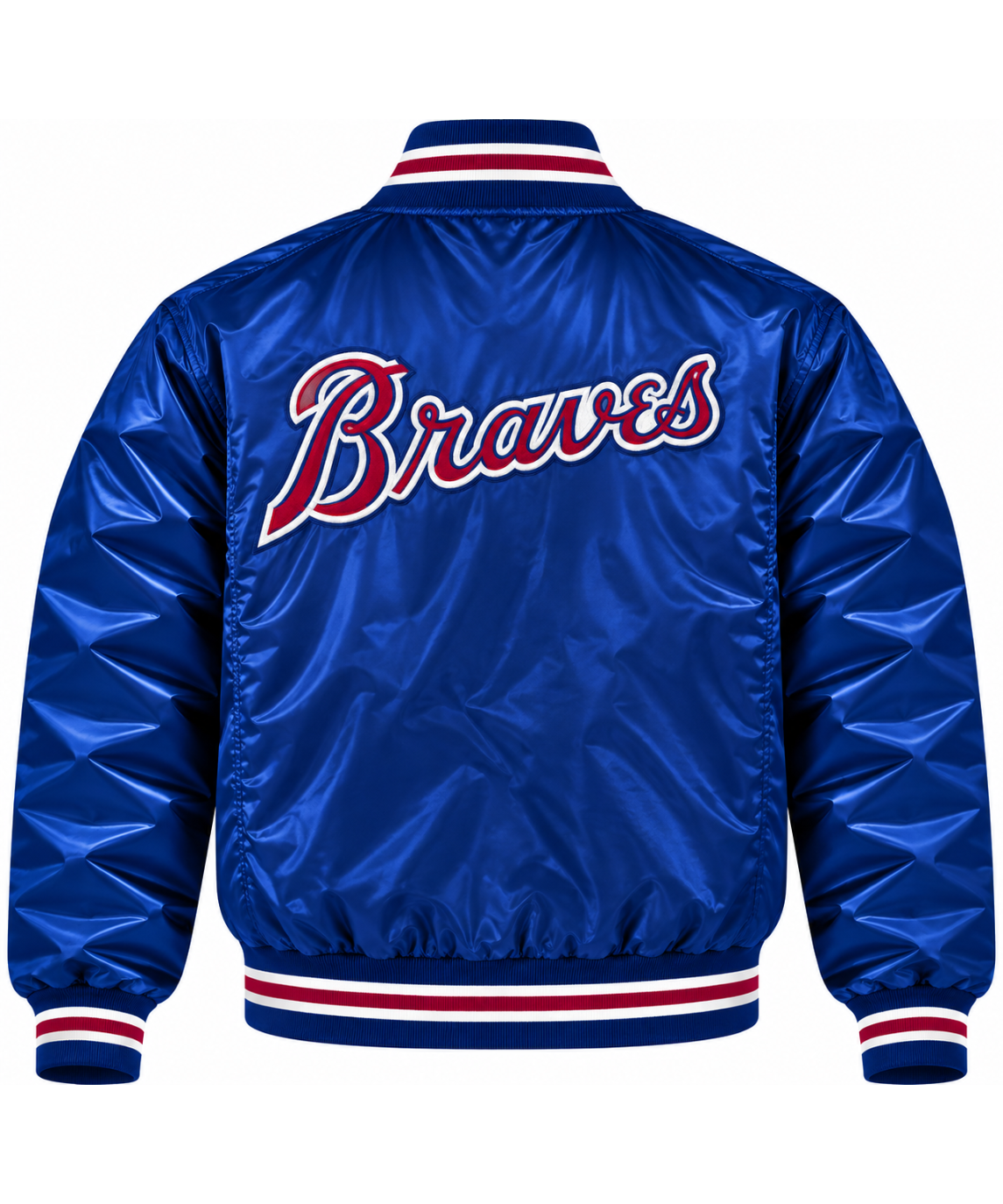 Atlanta Braves Heavyweight Satin Jacket Main image