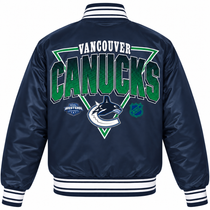Vancouver Canucks Heavyweight Satin Jacket