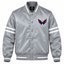 Washington Capitals NHL Heavyweight Satin Jacket Front View