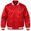 Washington Capitals NHL Heavyweight Satin Jacket Front View