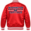 Washington Capitals NHL Heavyweight Satin Jacket Back View