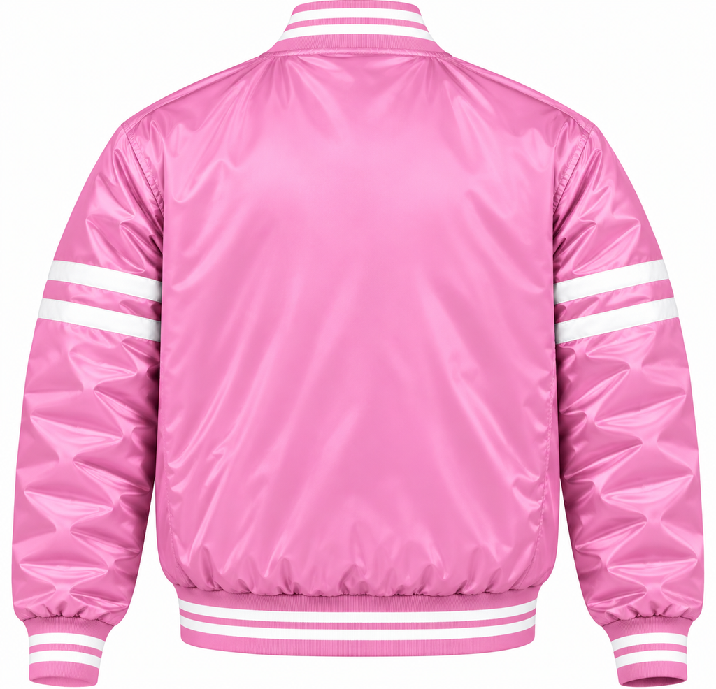 Minnesota Twins Pink Heavyweight Satin Jacket