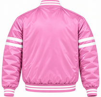 Minnesota Twins Pink Heavyweight Satin Jacket