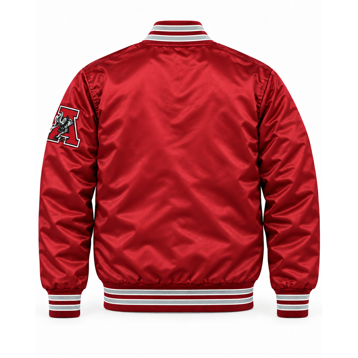 Alabama Crimson Tide Heavyweight Satin Jacket Secondary image