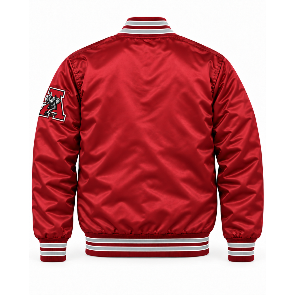 Alabama Crimson Tide Heavyweight Satin Jacket