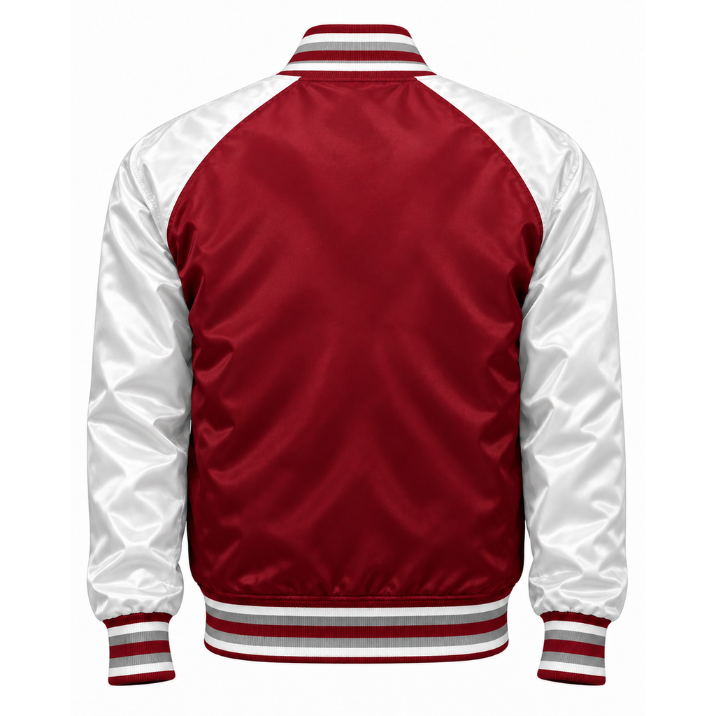 Alabama Crimson Tide Varsity Heavyweight Satin Jacket