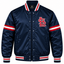 St. Louis Cardinals Stripe Sleeves Heavyweight Satin Jacket