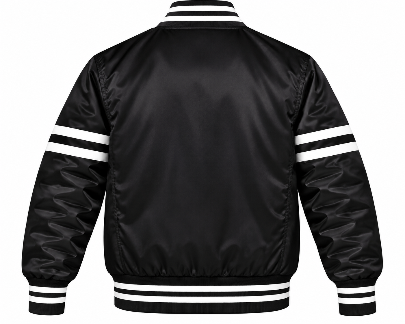 Colorado Rockies Stripe Sleeves Heavyweight Satin Jacket Secondary image
