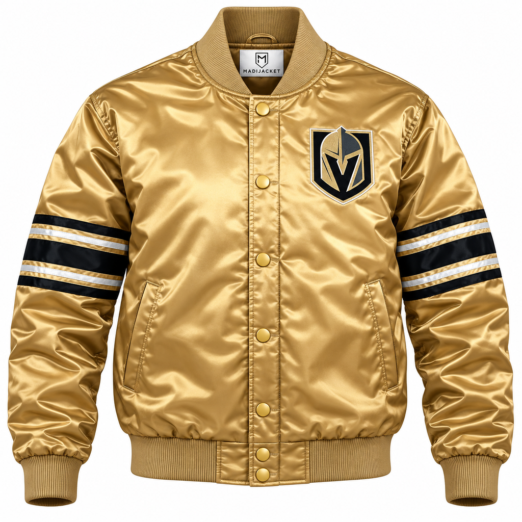 Vegas Golden Knights Heavyweight Satin Jacket