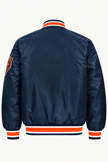 Chicago Bears Full-Snap Heavyweight Satin Jacket