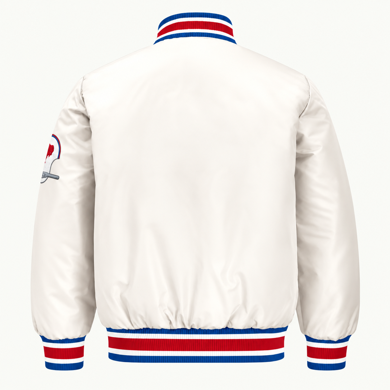 Buffalo Bills Retro Game Day Heavyweight Satin Jacket Secondary image