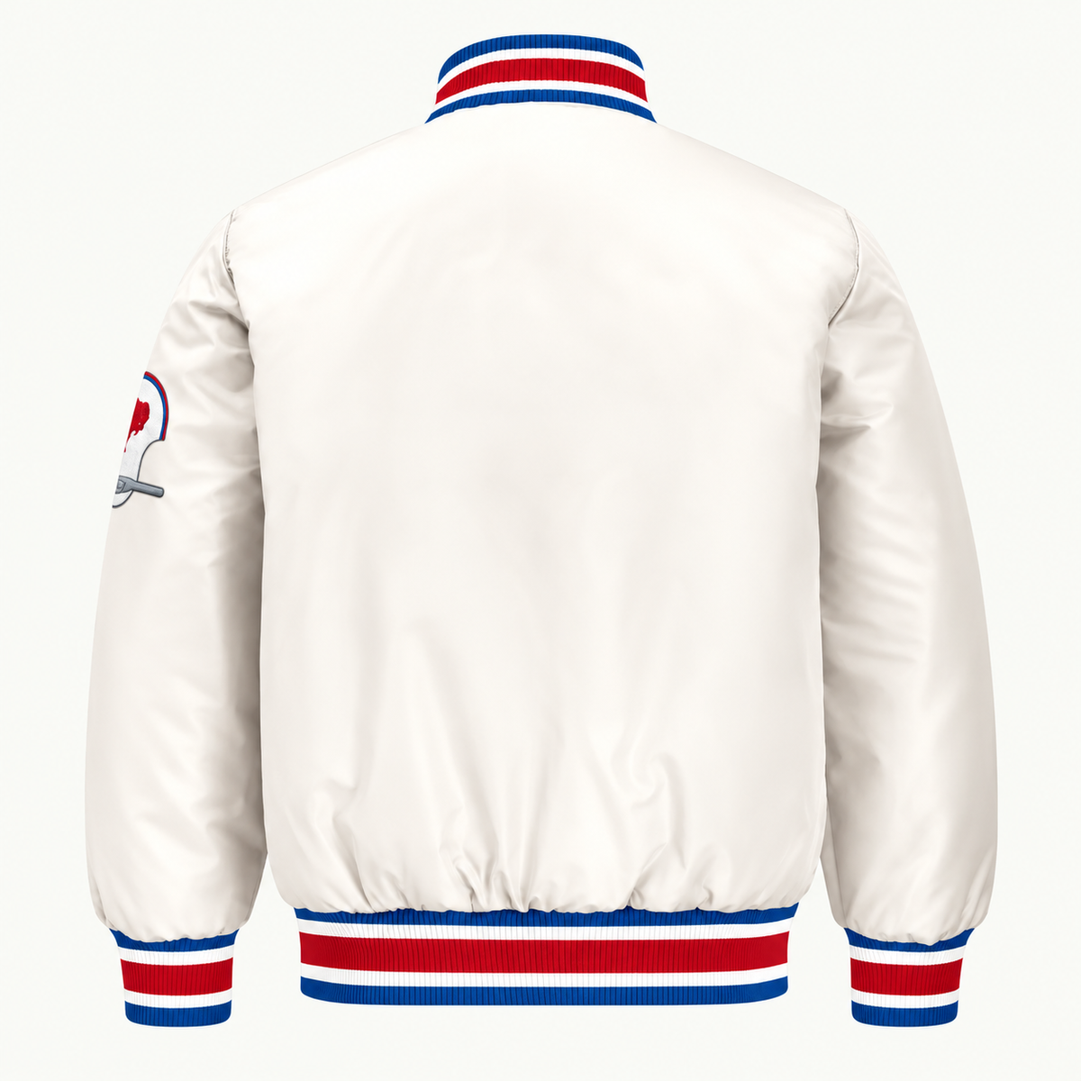 Buffalo Bills Retro Game Day Heavyweight Satin Jacket