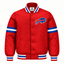 Buffalo Bills Stripe Sleeve Heavyweight Satin Jacket