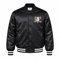 Anaheim Ducks Team Graphics Heavyweight Satin Jacket