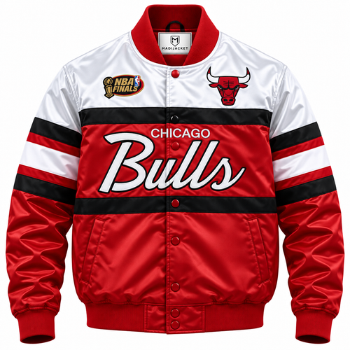 Chicago Bulls Championship Heavyweight Satin Jacket