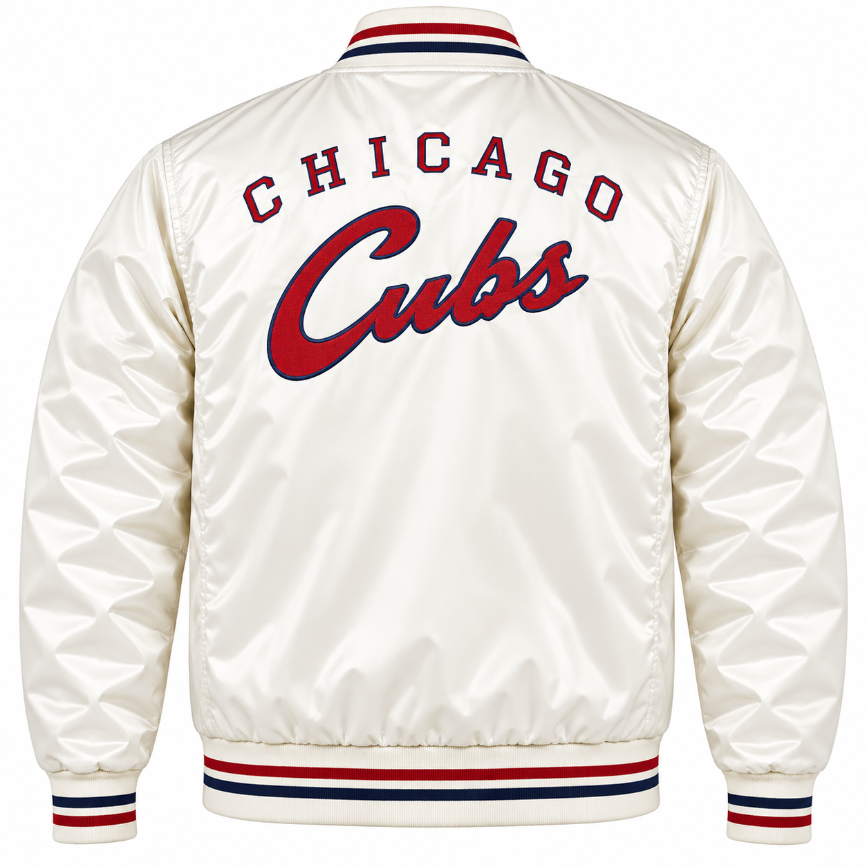 Chicago Cubs Game Day Heavyweight Satin Jacket Secondary image