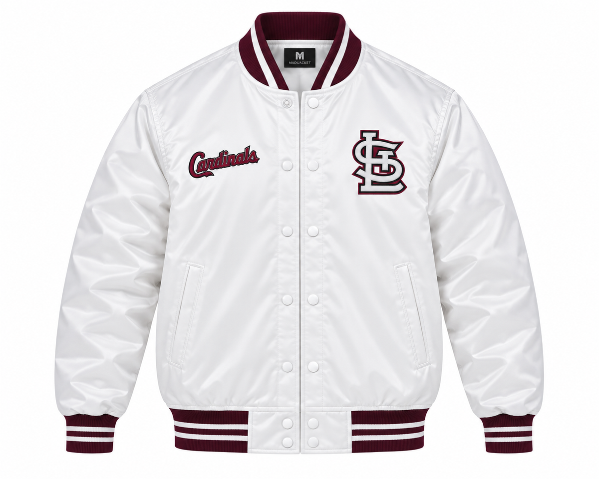 St. Louis Cardinals Game Day Heavyweight Satin Jacket
