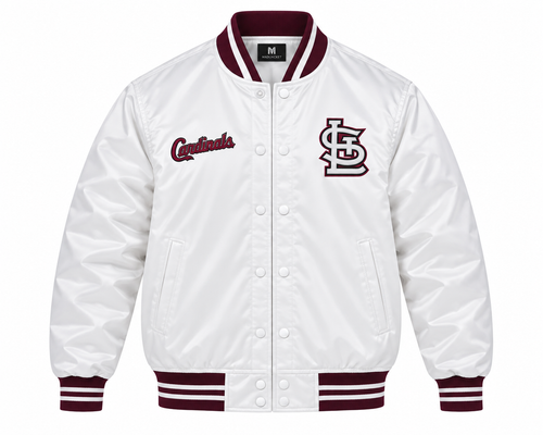 St. Louis Cardinals Game Day Heavyweight Satin Jacket