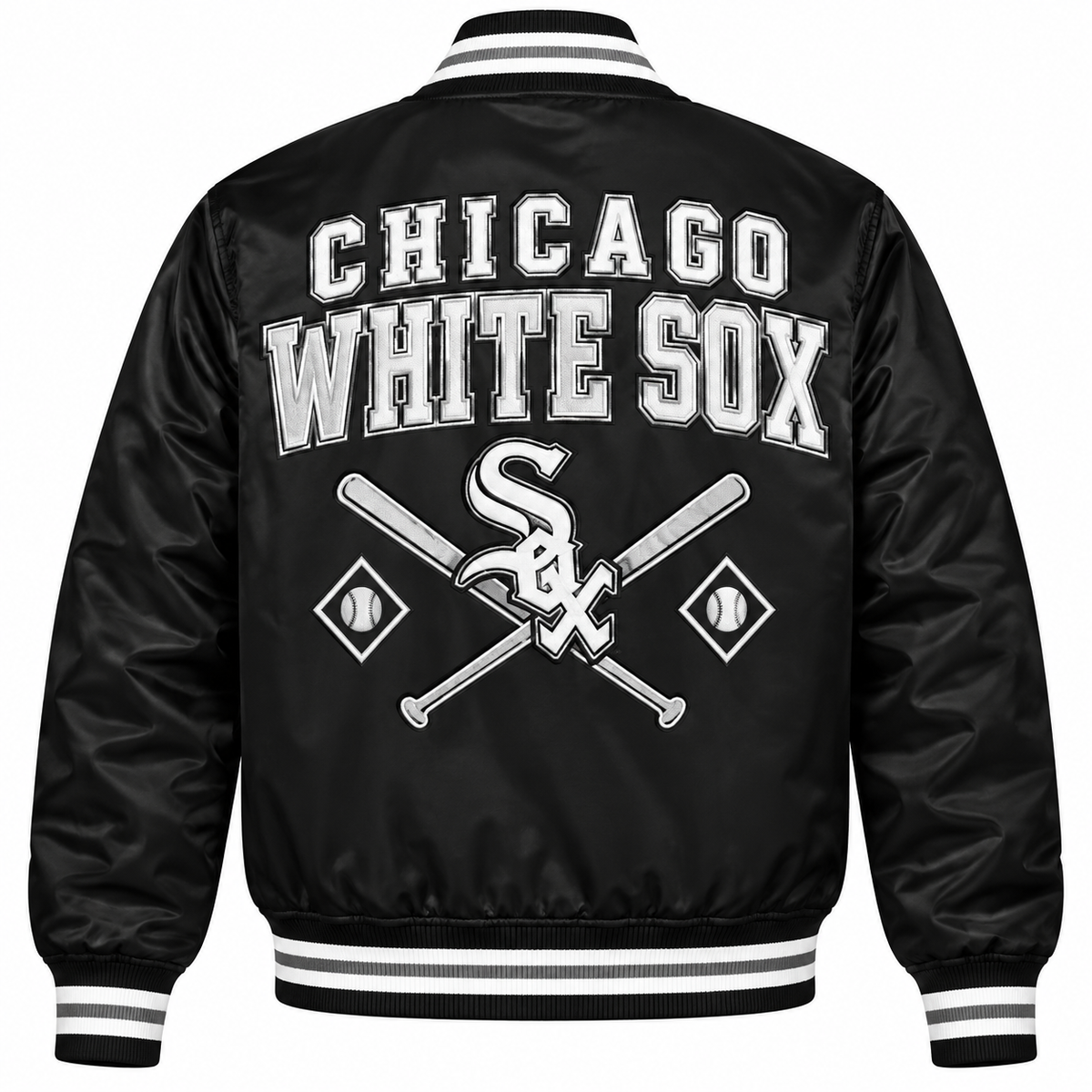 Chicago White Sox Heavyweight Satin Jacket