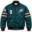 Philadelphia Eagles Mid Night Green Heavyweight Satin Jacket