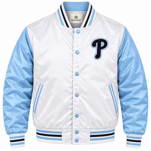 Philadelphia Phillies Varsity Heavyweight Satin Jacket