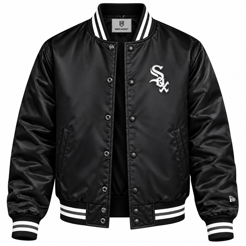 Chicago White Sox Retro Heavyweight Satin Jacket