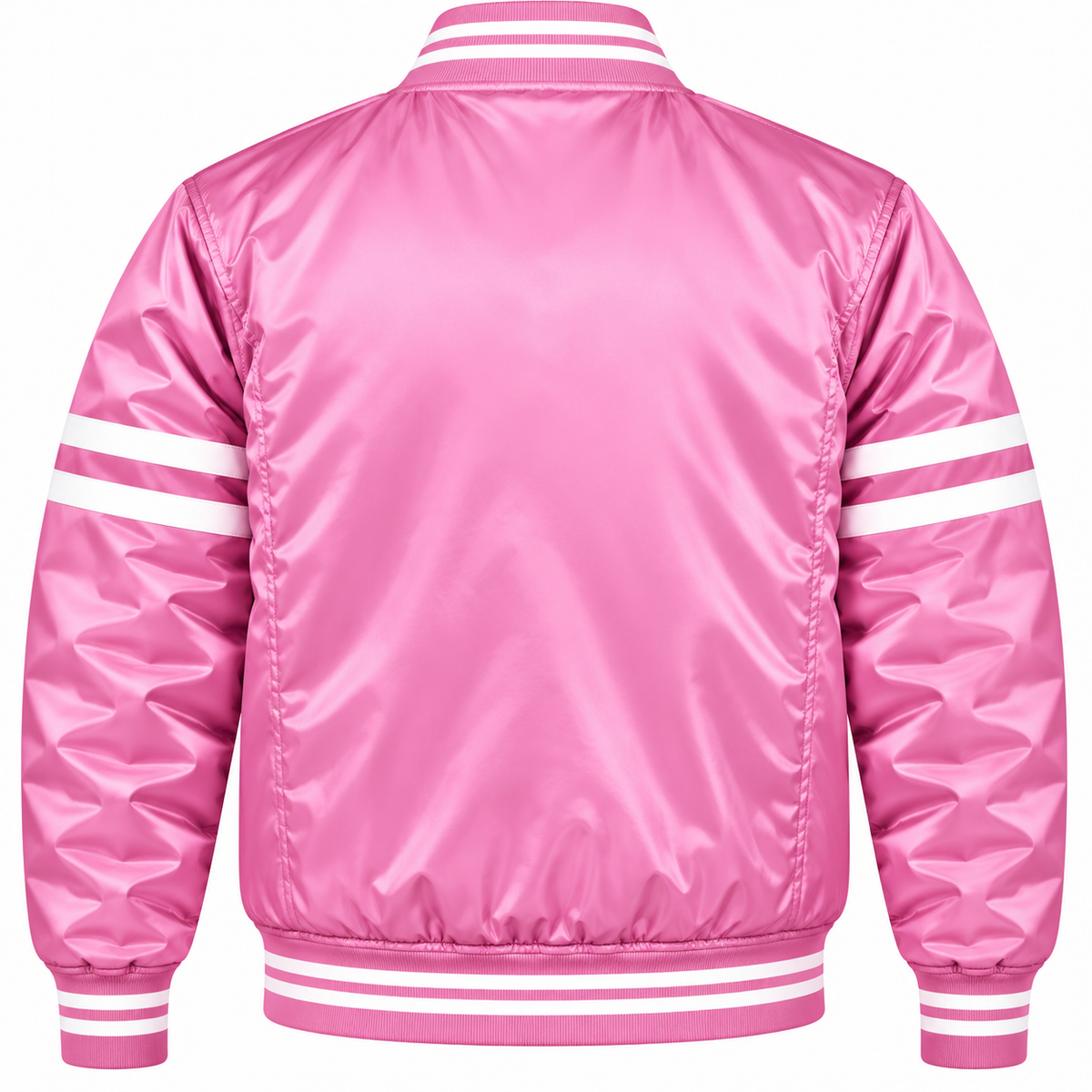 Pittsburgh Pirates Pink Heavyweight Satin Jacket