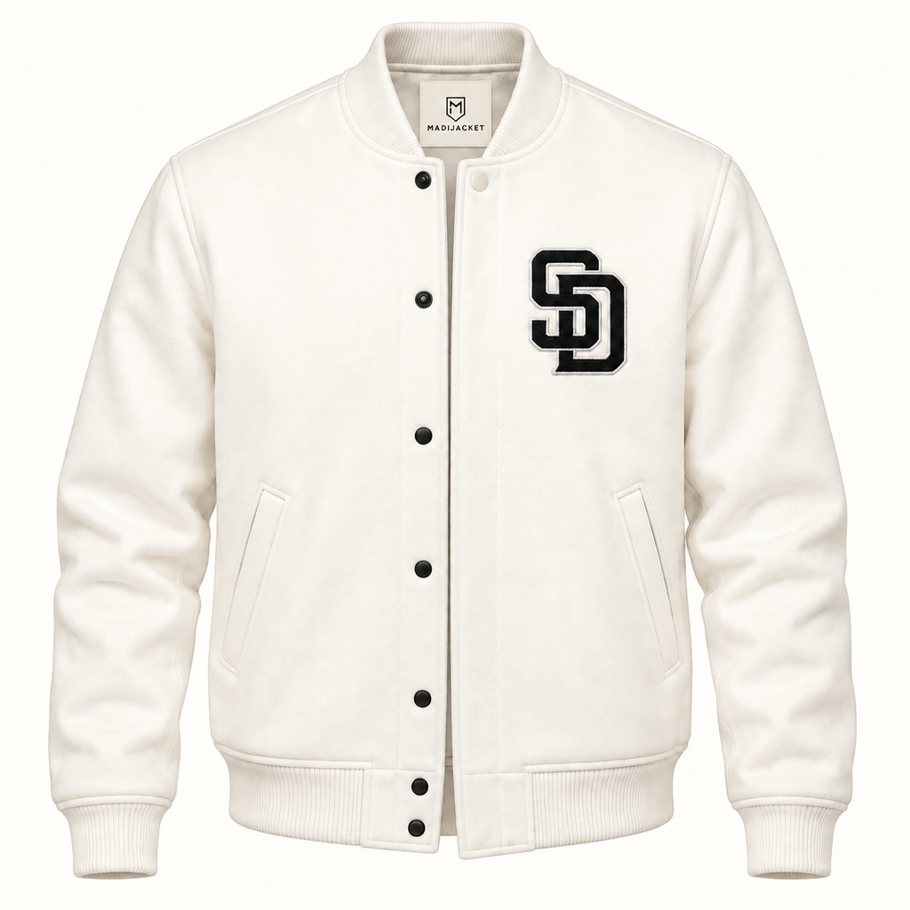 San Diego Padres Game Day Heavyweight Satin Jacket