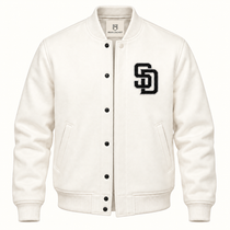 San Diego Padres Game Day Heavyweight Satin Jacket