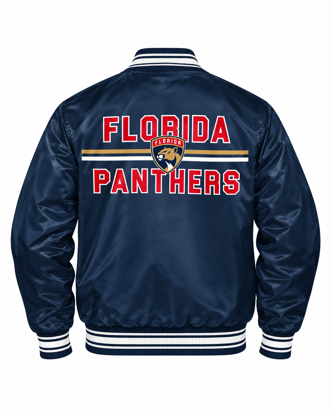 Florida Panthers Full-Snap Heavyweight Satin Jacket Main image