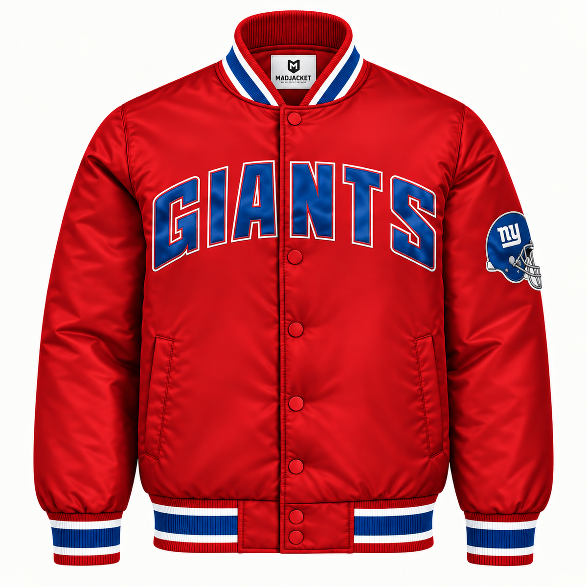 New York Giants Retro Heavyweight Satin Jacket
