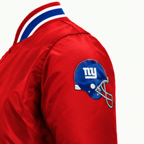 New York Giants Retro Heavyweight Satin Jacket