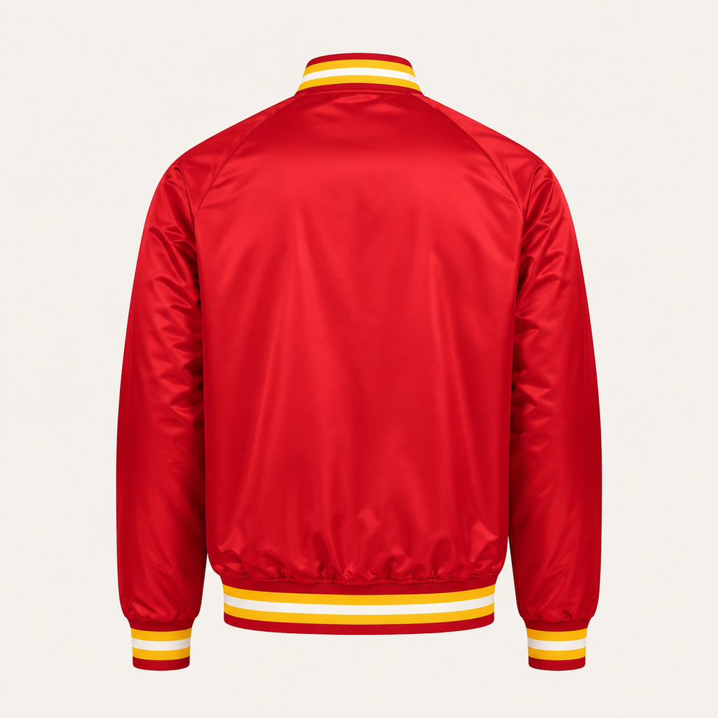 Atlanta Hawks Heavyweight Satin Fan Jacket