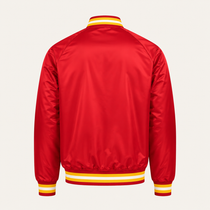 Atlanta Hawks Heavyweight Satin Fan Jacket