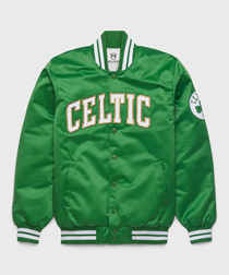 Boston Celtics Heavyweight Satin Jacket