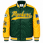 CHICAGO BEARS NHL Heavyweight Satin Jacket Front View