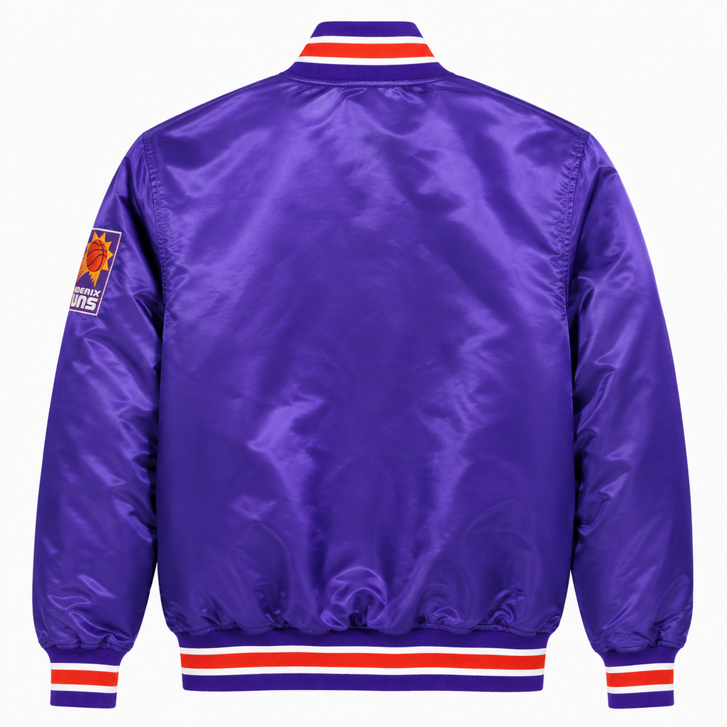 Phoenix Suns Heavyweight Satin Fan Jacket
