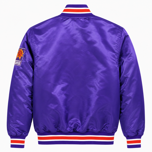Phoenix Suns Heavyweight Satin Fan Jacket